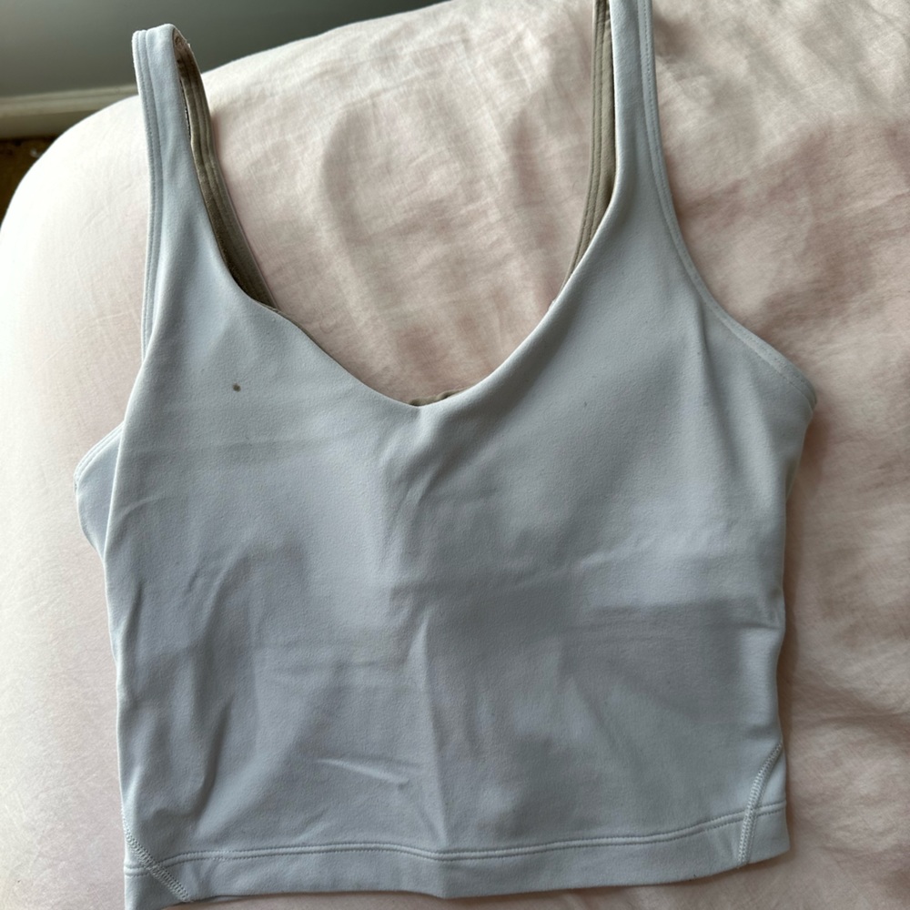 Lululemon Align tank size 2 white Lululemon tank